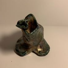 Load image into Gallery viewer, Fired clay sculpture, Heart Shaped Kiss. AGE