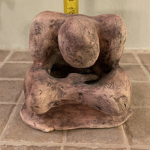 Load image into Gallery viewer, RAKU Clay Sculpture - reflecting person AGE